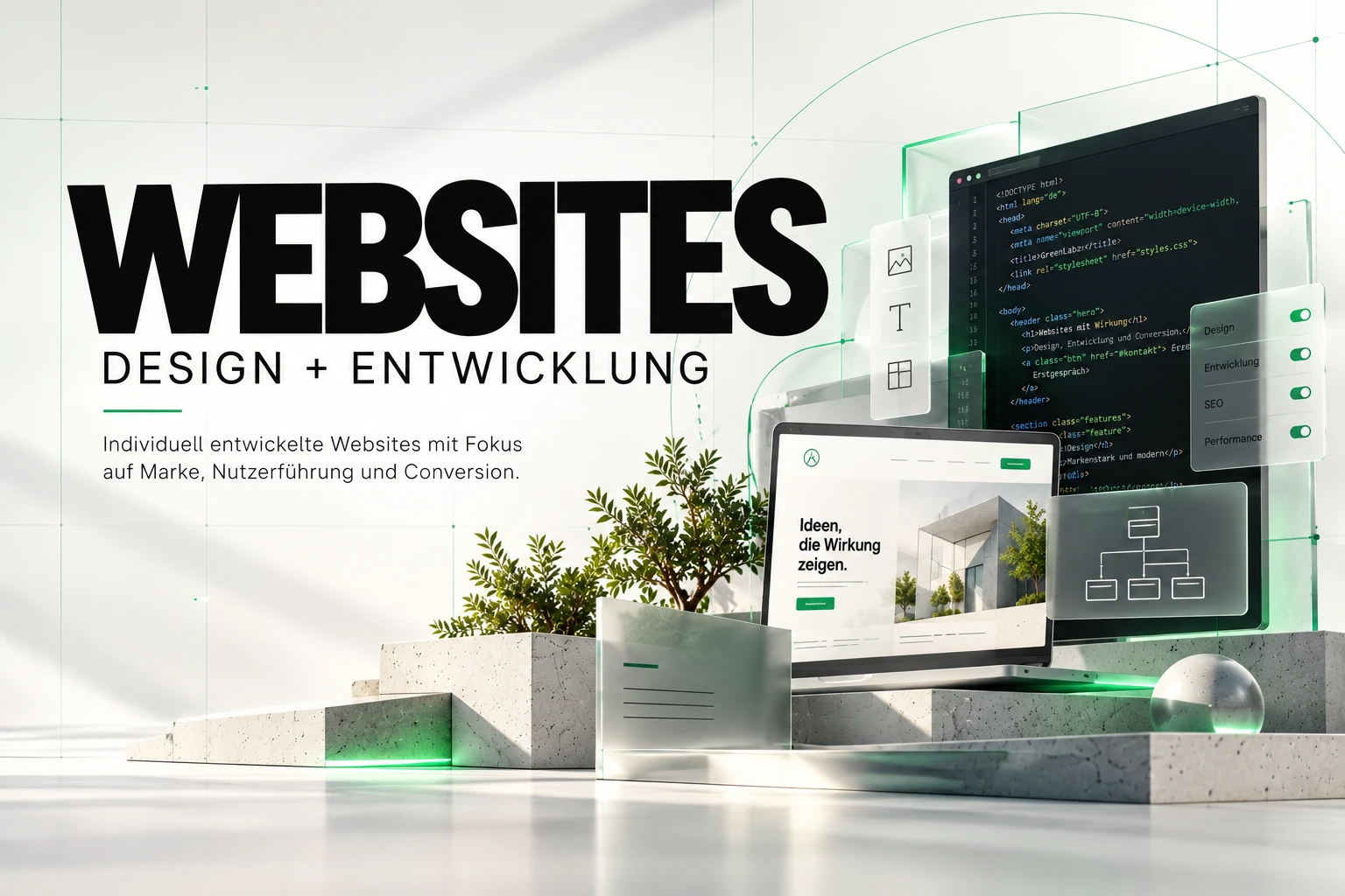 Websites – Design und Entwicklung
